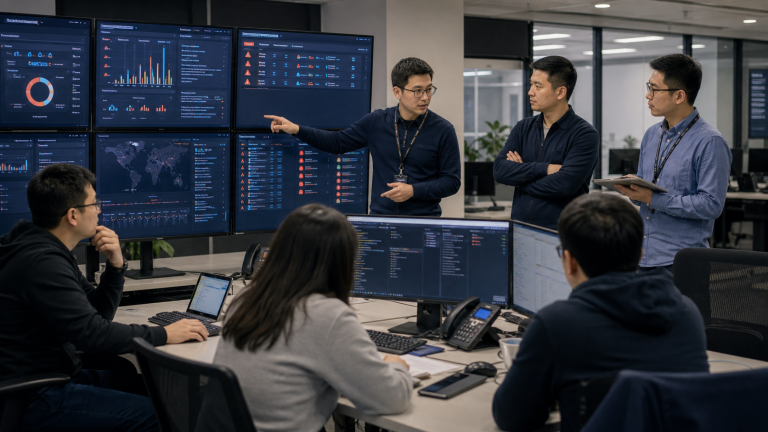 企业数据治理研讨现场与安全运维相关的企业现场配图